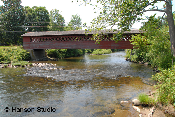 Bennington, VT - Henry Bridge - Side - Summer - Near